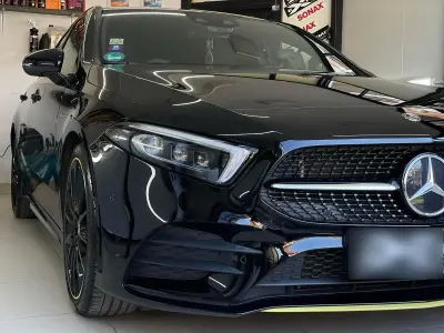 Gebraucht Mercedes A200 AMG Edition 1 163 PS (119 kW) 2018 Schwarz Coupé