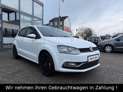 Gebraucht VW Polo Sportline 110 PS (80 kW) 2015 Weiß Kleinwagen