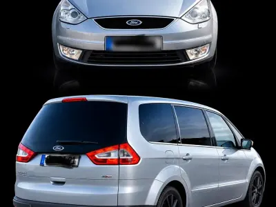 Gebraucht Ford Galaxy Ghia 131 PS (96 kW) 2009 Silber Van / Kleinbus