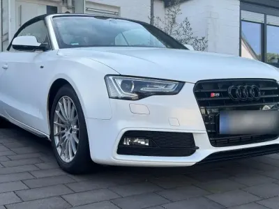 Używany Audi A5 Cabriolet S-Line 211 KM (155 kW) 2012 Biały Kabriolet