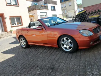 Gebraucht Mercedes SLK200 163 PS (119 kW) 2002 Orange Cabrio