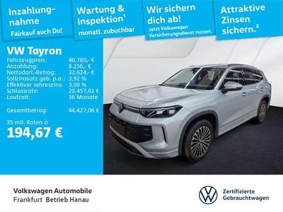 Gebraucht VW Tayron Life 193 PS (141 kW) 2025 Silber SUV