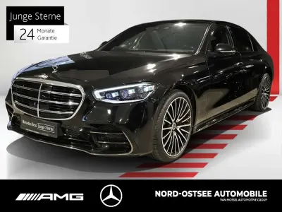 Gebraucht Mercedes S580 AMG 503 PS (369 kW) 2025 Metalliclack obsidianschwarz Limousine