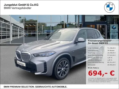 Gebraucht BMW X5 M Sport 286 PS (210 kW) 2024 Grau SUV