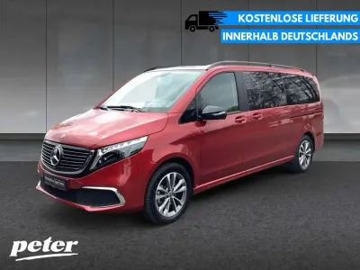Brugt Mercedes EQV300 150 kW (204 HK) 2024 Rød MPV