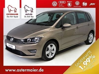 Gebraucht VW Golf Sportsvan Comfortline 110 PS (80 kW) 2015 Gold metallic Van / Kleinbus