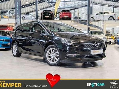 Schwarz Gebraucht 2021 Opel Astra Business Elegance Kombi | 13.650 € (Fairer Preis)