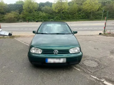 Używany VW Golf 115 KM (84 kW) 2001 Zielony Kabriolet