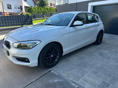 Gebraucht BMW 116 116 PS (85 kW) 2017 Weiß Kleinwagen