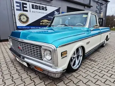 Occasion Chevrolet C10 396 ch (291 kW) 1971 Bleue