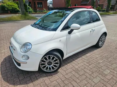 Gebraucht Fiat 500 Lounge 75 PS (55 kW) 2010 Weiß Cabrio