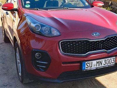 Gebraucht Kia Sportage Vision 116 PS (85 kW) 2018 Rot SUV