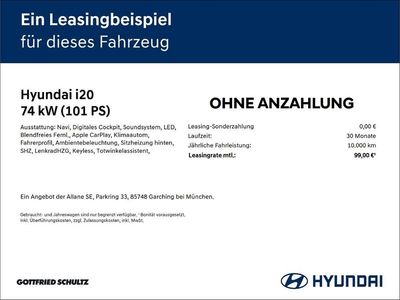 Grau Neu 2025 Hyundai i20 Select Kleinwagen | 19.980 € (Fairer Preis)