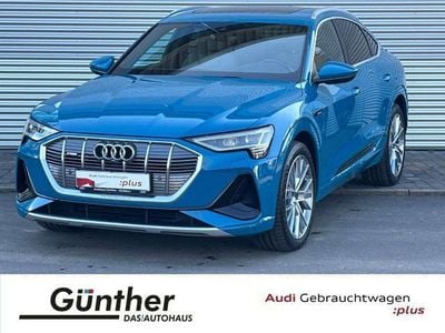 Usata Audi e-tron S-Line 300 kW (408 CV) 2020 Blu SUV