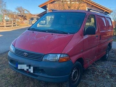 Gebraucht Toyota HiAce 88 PS (64 kW) 2005 Rot Van / Kleinbus