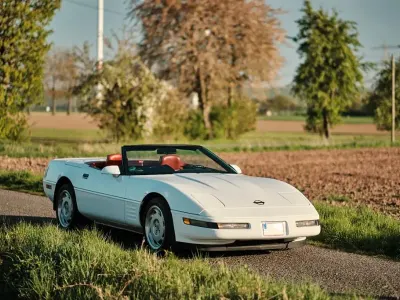 Gebraucht Corvette C4 252 PS (185 kW) 1991 Weiß Cabrio