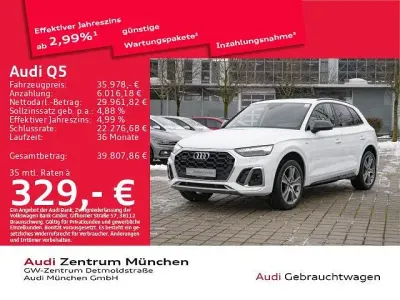 Brugt Audi Q5 Ambiente 299 HK (219 kW) 2021 Hvid SUV