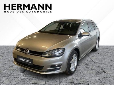 Silber Gebraucht 2014 VW Golf VII Highline Kombi | 14.992 €
