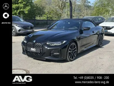 Gebraucht BMW 420 Cabriolet M Sport 190 PS (139 kW) 2022 Black sapphire Cabrio