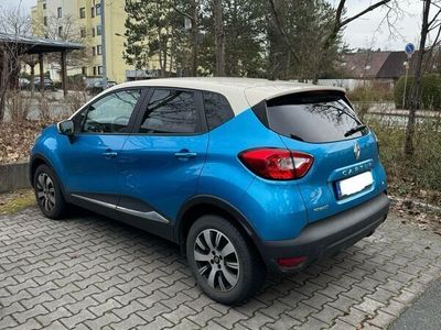 gebraucht Renault Captur Blau mit beigem Dach