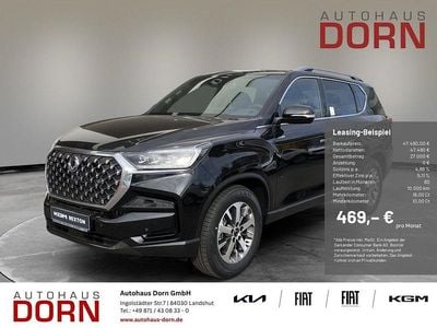 Neu KGM Rexton 203 PS (149 kW) 2025 Schwarz SUV