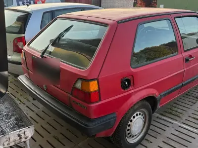 Gebraucht VW Golf II 1984 Rot Kleinwagen