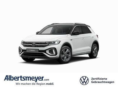 Gebraucht VW T-Roc R-line 150 PS (110 kW) 2025 Weiß SUV