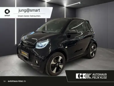 Begagnad Smart ForTwo Electric Drive Exclusive 60 kW (82 HK) 2024 Svart Cab