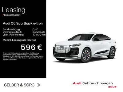 Gebraucht Audi Q6 Sportback e-tron Ambiente 284 kW (387 PS) 2025 Gletscherweiß metallic SUV