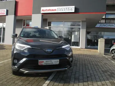 Gebraucht Toyota RAV4 Hybrid Edition-S 197 PS (144 kW) 2017 Iduitschwarz mica SUV
