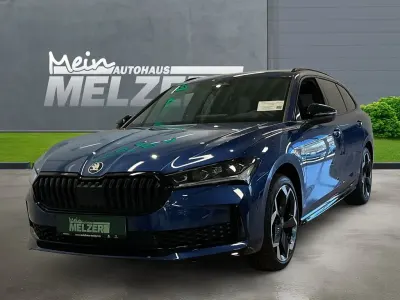 Neu Skoda Superb SportLine 204 PS (150 kW) 2026 Blau Limousine
