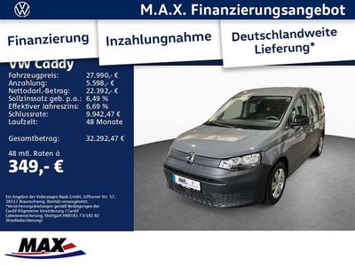 Gebraucht VW Caddy Basis 102 PS (75 kW) 2024 Grau Van / Kleinbus