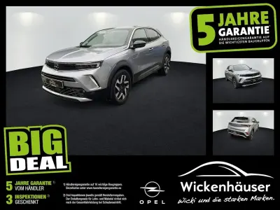 Gebraucht Opel Mokka Elegance 101 PS (74 kW) 2021 Kontrast grau/quarz silber SUV