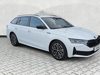Neu Skoda Octavia SportLine 150 PS (110 kW) 2025 Moonweiß metallic Kombi