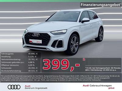 Gebraucht Audi Q5 S-Line 367 PS (269 kW) 2022 Gletscherweiß metallic SUV