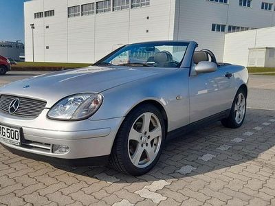 Gebraucht Mercedes SLK200 136 PS (100 kW) 1998 Silber Cabrio