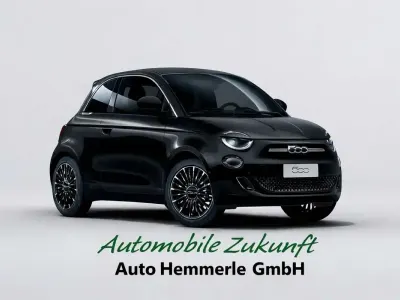 Nouă Fiat 500e La Prima 86 kW (118 CP) 2026 Negru Cabrio