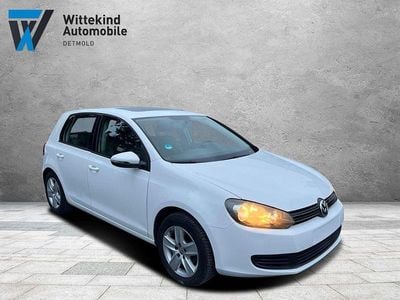 Usata VW Golf VI Comfortline 80 CV (58 kW) 2009 Bianco Utilitaria