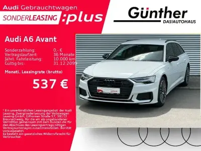 Gebraucht Audi A6 S-Line 367 PS (269 kW) 2023 Weiß Kombi