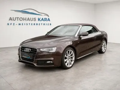Gebraucht Audi A5 Cabriolet S-Line 190 PS (139 kW) 2016 Braun Cabrio