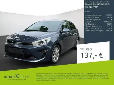 Gebraucht Kia Rio Vision 84 PS (61 kW) 2021 Blau Limousine