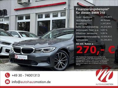 Usata BMW 318 Sport Line 156 CV (114 kW) 2022 Grigio Berlina