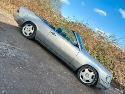 Brugt Mercedes E320 220 HK (161 kW) 1994 Sølv Cabriolet