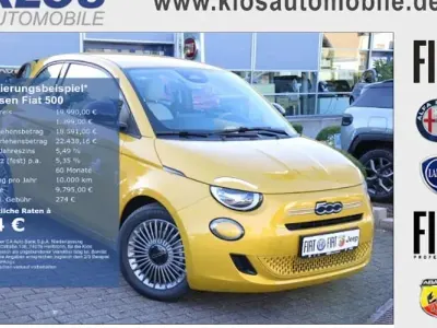 Neu Fiat 500 Icon 65 PS (47 kW) 2026 Gelb Limousine