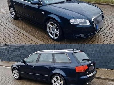 Usata Audi A4 S-Line 140 CV (102 kW) 2007 Blu Station wagon