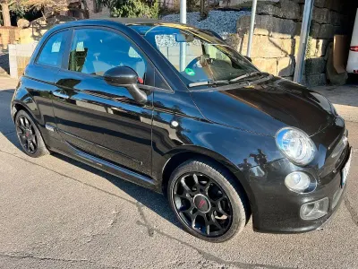 Używany Fiat 500C Pop Star 69 KM (50 kW) 2016 Czarny Kabriolet