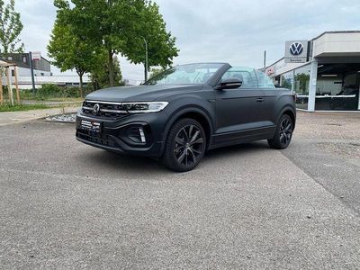 Gebraucht VW T-Roc Cabriolet R-line Edition 150 PS (110 kW) 2024 Schwarz Cabrio