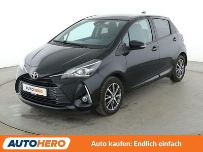 Brugt Toyota Yaris Club 112 HK (82 kW) 2019 Sort Sedan