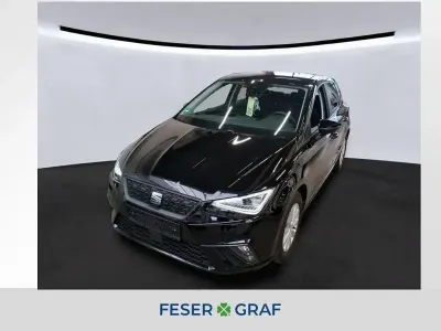 Gebraucht Seat Ibiza Style 95 PS (69 kW) 2023 Midnight schwarz metallic Kleinwagen