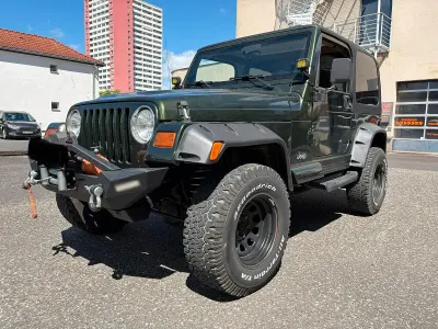 Gebraucht Jeep Wrangler Sahara 1998 Grün SUV